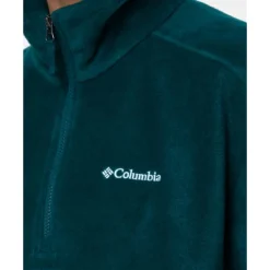 Sale Columbia Womens Brushy Bay Half Zip Top Green