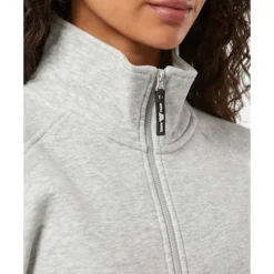 Fashion 4TH ARQ Womens Casey Half Zip Top Grey