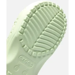 Sale Crocs Womens Classic Floral Cut Clog Green