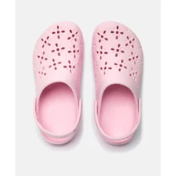 Outlet Crocs Womens Classic Floral Cut Clog Pink