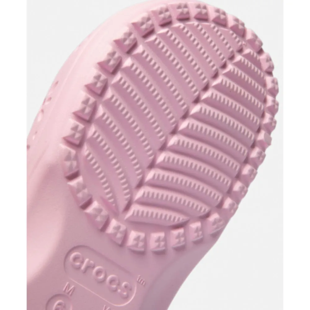 Outlet Crocs Womens Classic Floral Cut Clog Pink