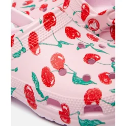 Discount Crocs Womens Classic Graphic Clog Pink