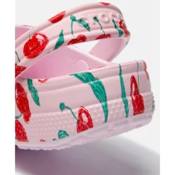Discount Crocs Womens Classic Graphic Clog Pink