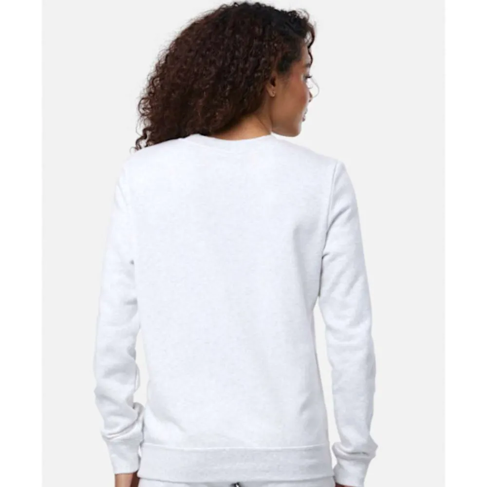 Hot Nike Womens Club Crew Neck Sweatshirt Grey