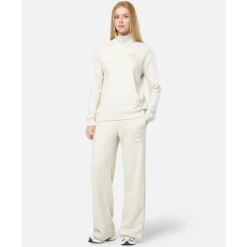 Outlet Nike Womens Club Fleece Half-Zip Top Cream