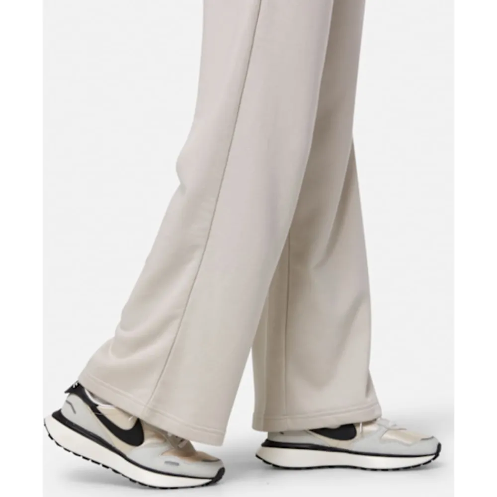 Clearance Nike Womens Club Fleece Wide Leg Pants Cream
