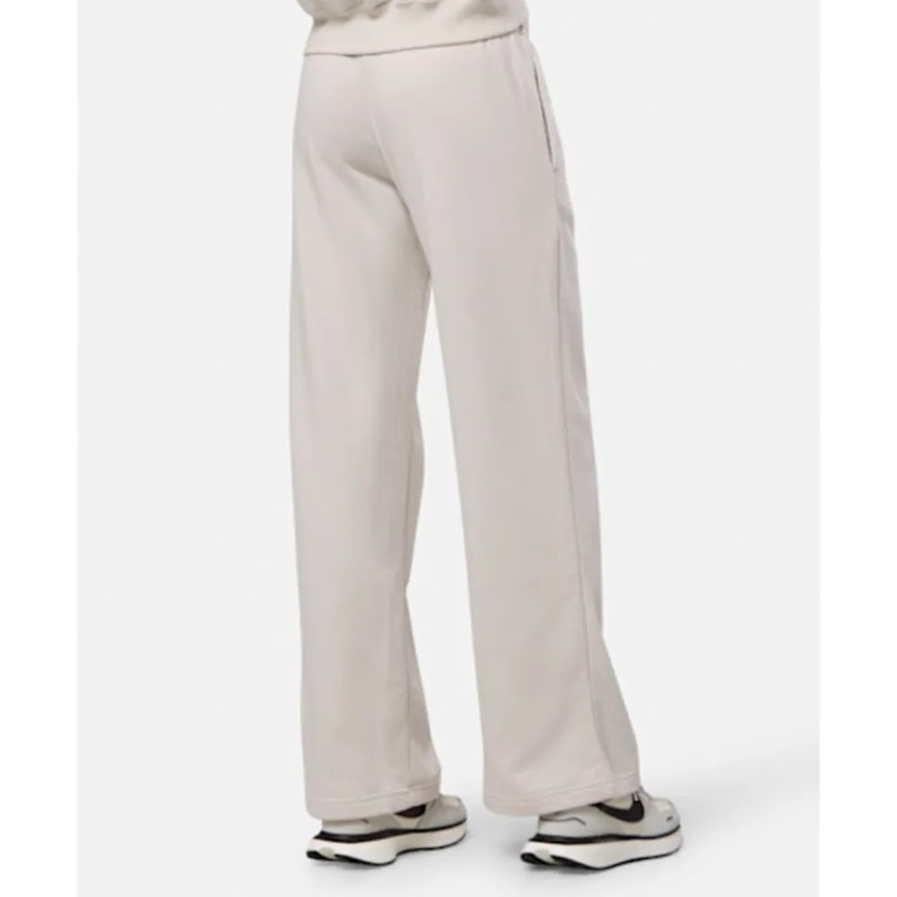 Clearance Nike Womens Club Fleece Wide Leg Pants Cream