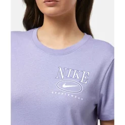 Outlet Nike Womens Club T-Shirt Purple