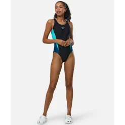 Fashion Speedo Womens Colourblock 2.0 Swimsuit Black