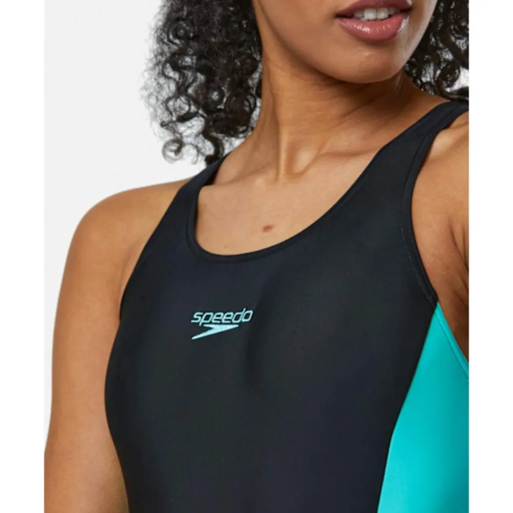 Fashion Speedo Womens Colourblock 2.0 Swimsuit Black