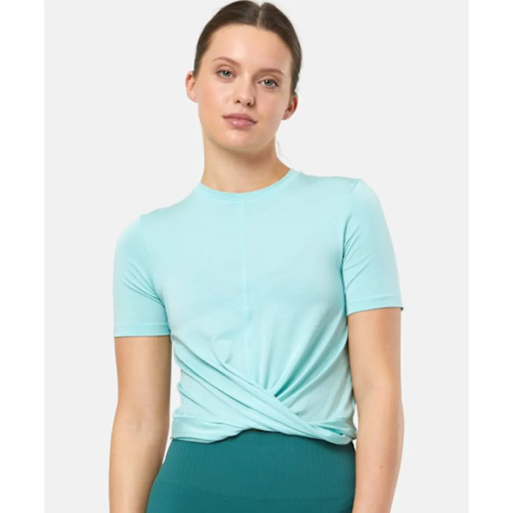 Online Casall Womens Delight Short Wrap T-shirt Green