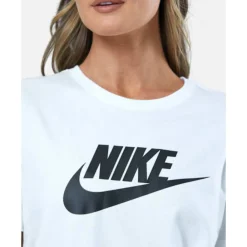 Online Nike Womens Essential Futura Tee White