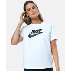 Online Nike Womens Essential Futura Tee White