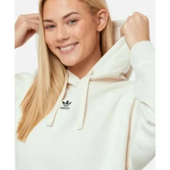 Sale adidas Originals Womens Essentials Hoodie Cream