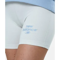 New New Balance Womens Essentials Reimagined Shorts Cream