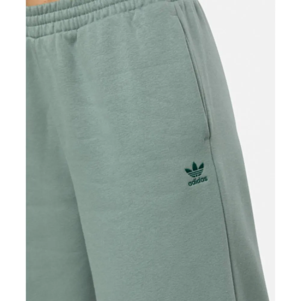 Discount adidas Originals Womens Essentials Wide Leg Pants Green