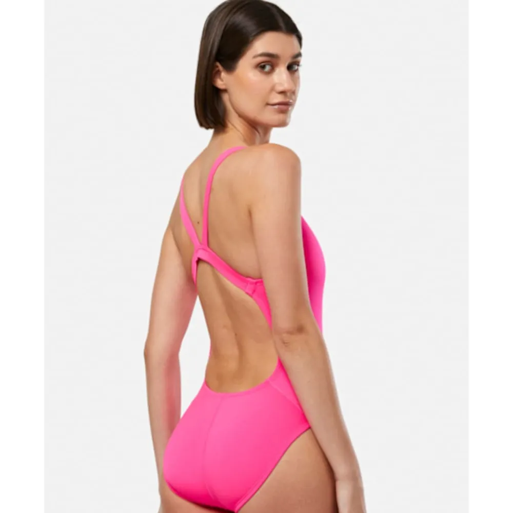 Sale Nike Womens Fastback Swimsuit Pink