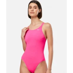 Sale Nike Womens Fastback Swimsuit Pink