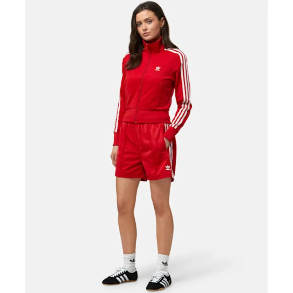 Hot adidas Originals Womens Firebird Shorts Red