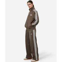 Clearance adidas Originals Womens Firebird Track Pants Brown