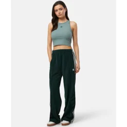 New adidas Originals Womens Firebird Track Pants Green