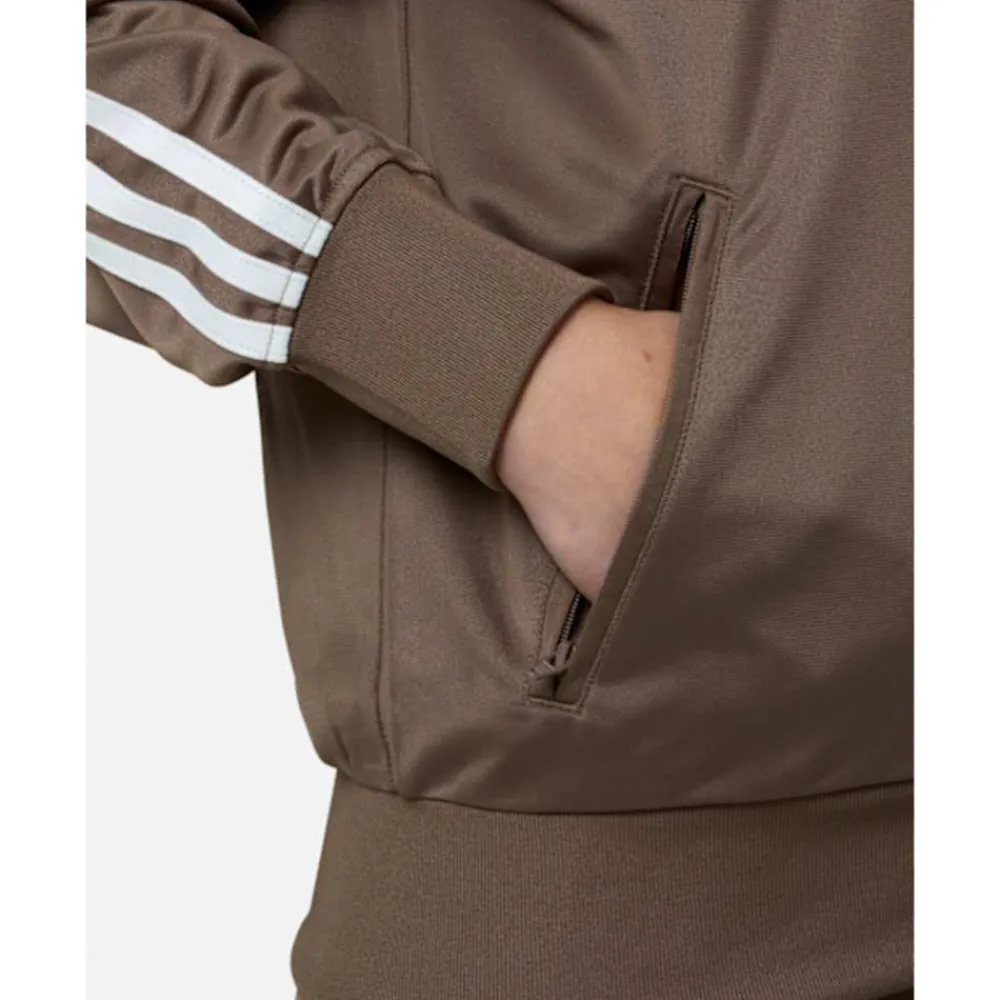 Fashion adidas Originals Womens Firebird Track Top Brown