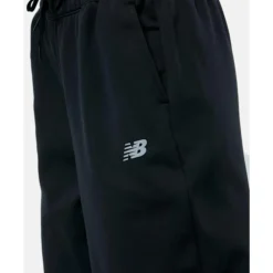 Outlet New Balance Womens Fleece Joggers Black