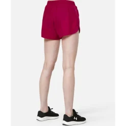 Sale Under Armour Womens Fly By 3 Inch Shorts Pink
