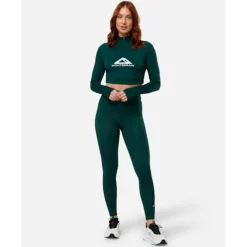 Sale Monterrain Womens Glide Half Zip Top Green