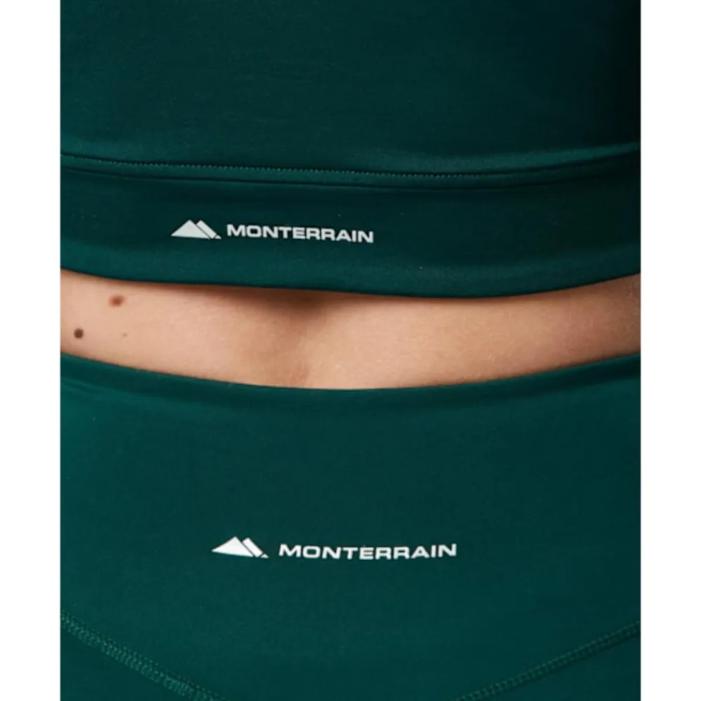 Sale Monterrain Womens Glide Half Zip Top Green