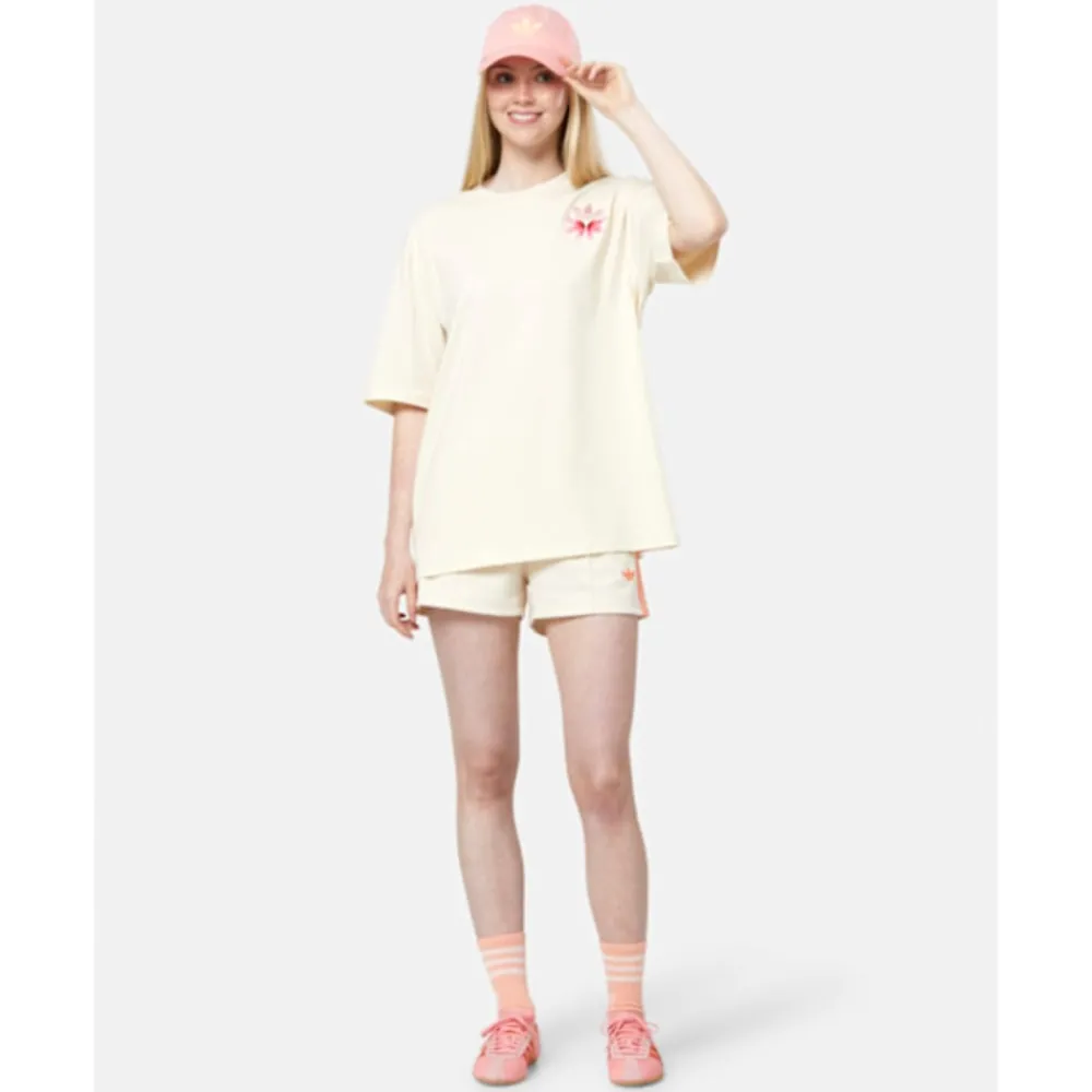Best adidas Originals Womens Graphic T-Shirt Cream