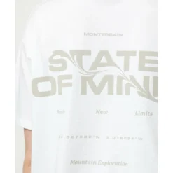 New Monterrain Womens Graphic T-Shirt White