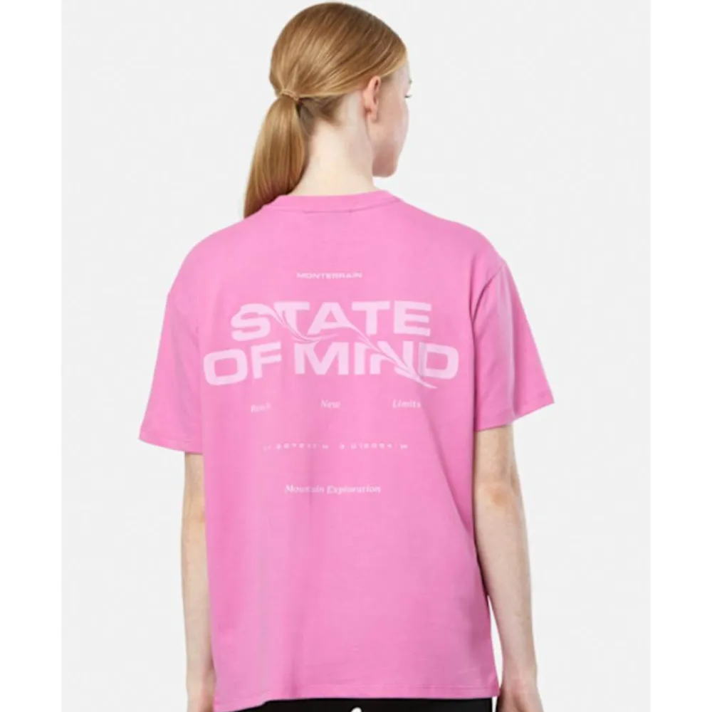 Discount Monterrain Womens Graphic T-Shirt Pink
