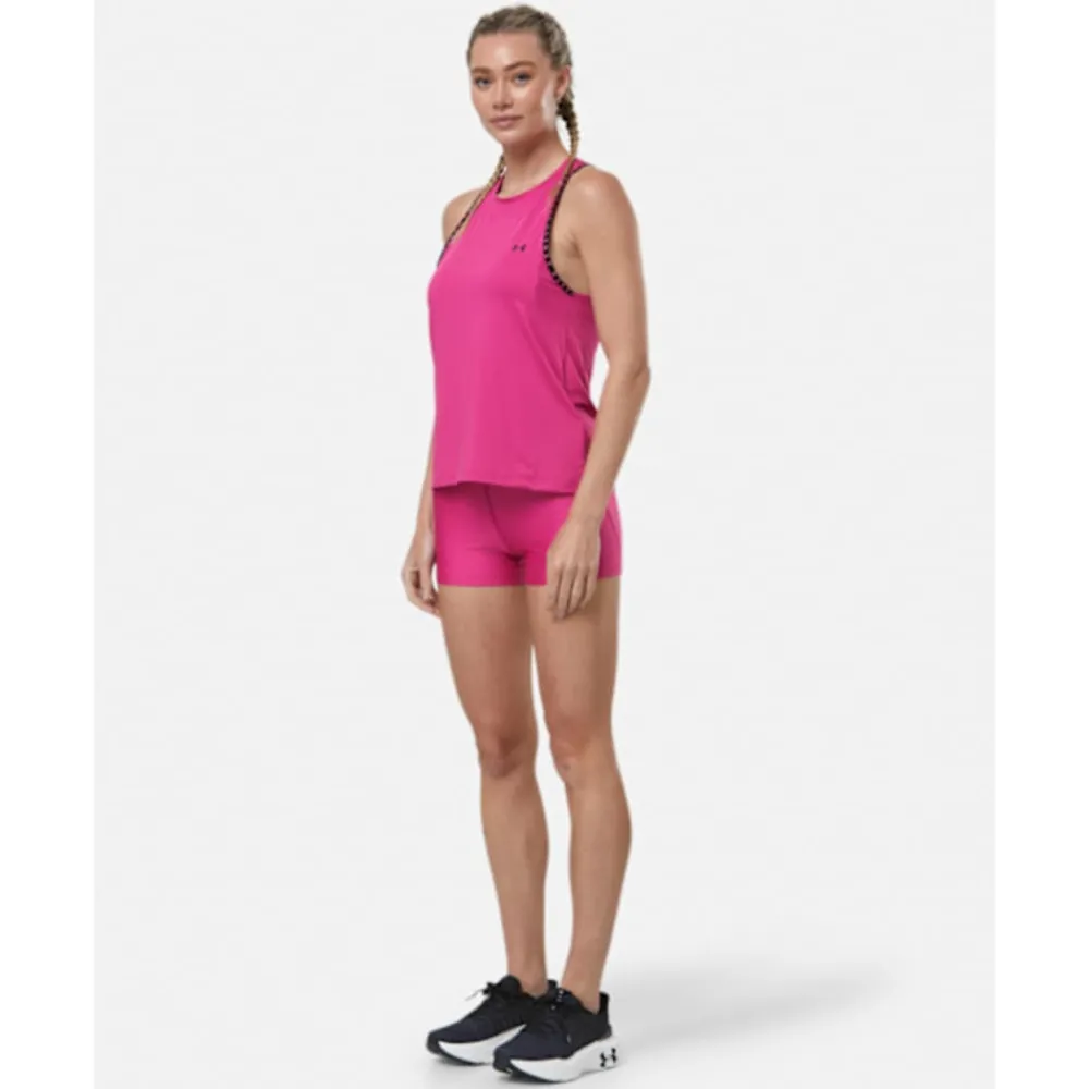 Fashion Under Armour Womens HeatGear Bike Shorts Pink