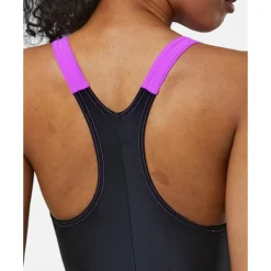 Outlet Speedo Womens Hyperboom Splice Racerback Swimsuit Black