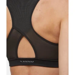 Clearance Puma Womens Hyrox 4Keeps Medium Support Sports Bra Black