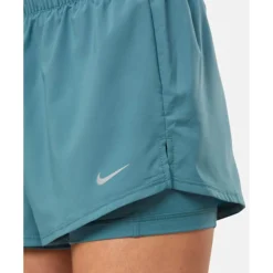 Fashion Nike Womens 2-in-1 3 Inch Shorts Blue