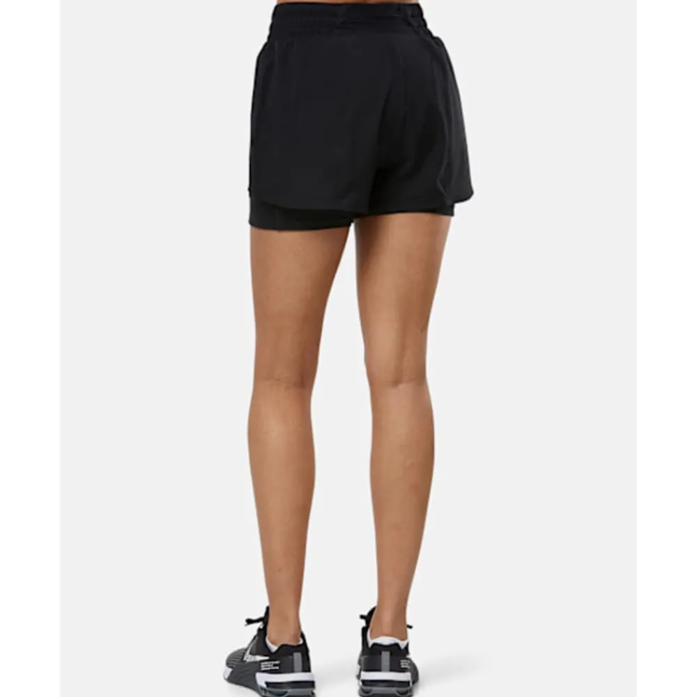 Fashion Nike Womens 2-in-1 3 Inch Shorts Black