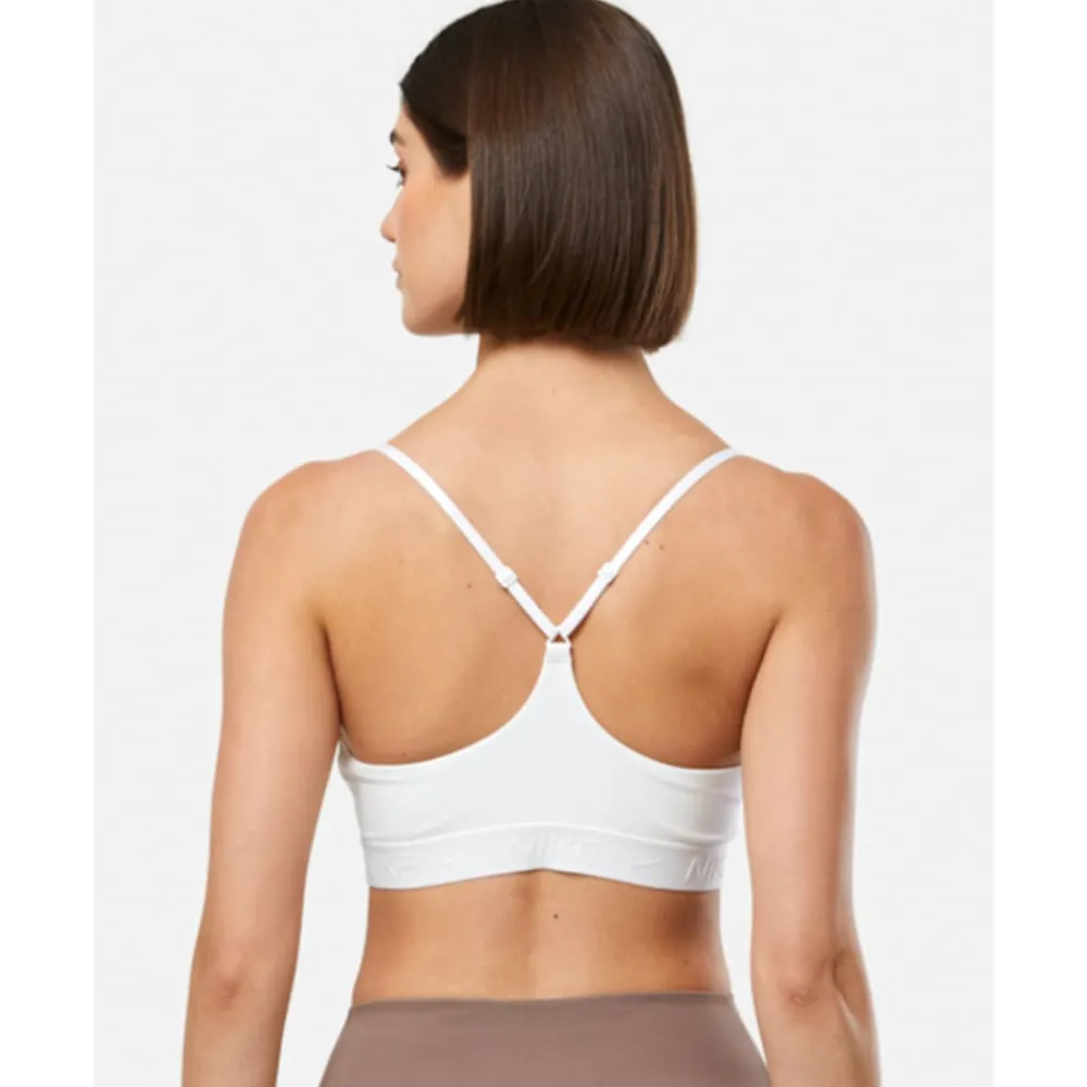 Outlet Nike Womens Indy Light Support Sports Bra White