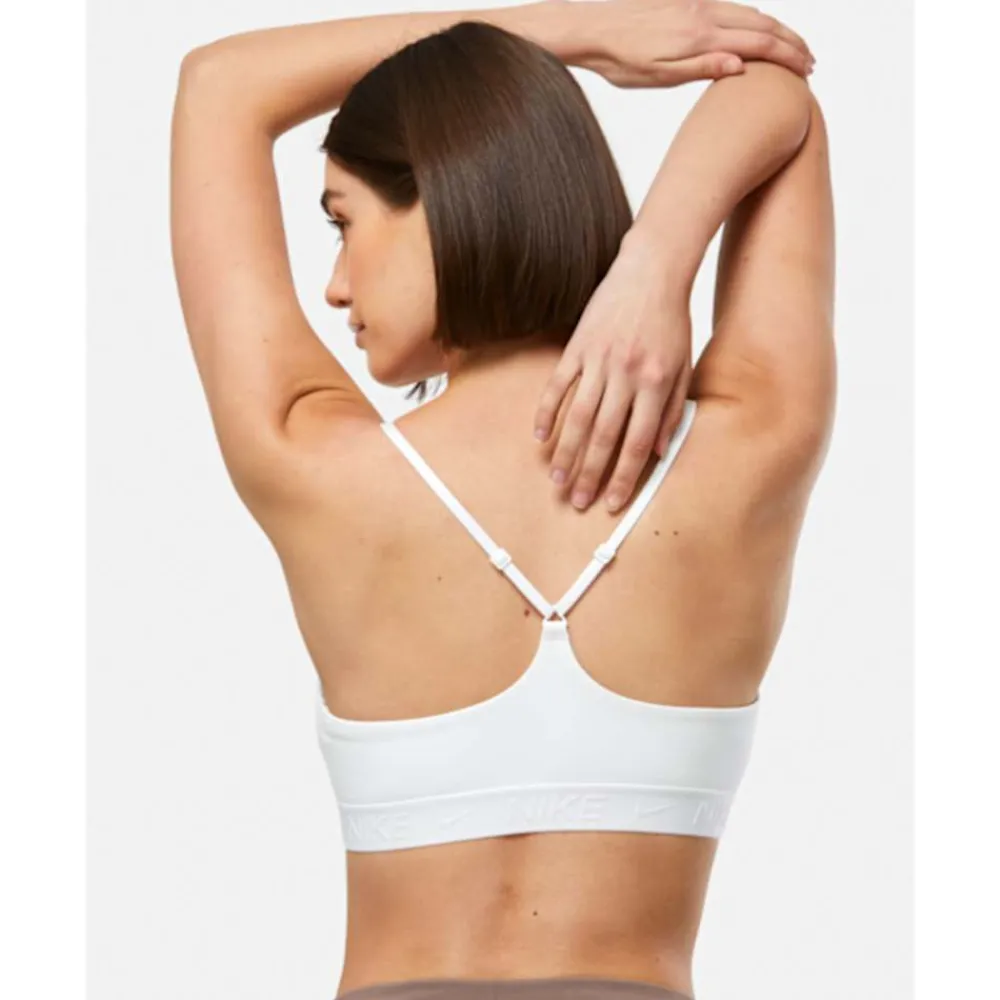 Outlet Nike Womens Indy Light Support Sports Bra White