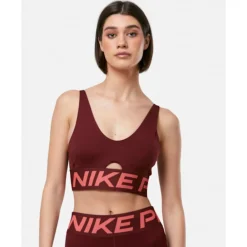 Best Nike Womens Indy Plunge Medium Support Sports Bra Red