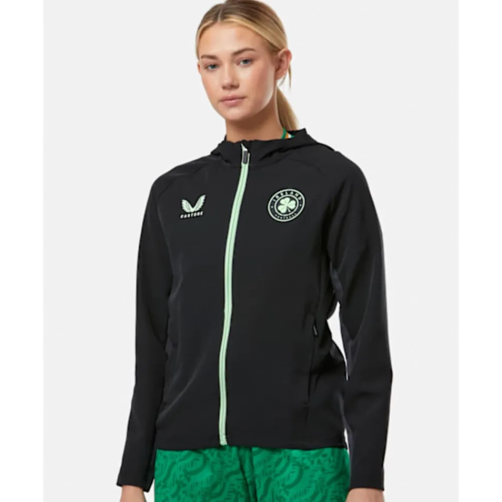 Best Castore Womens Ireland Presentation Jacket Black