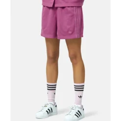 Outlet adidas Originals Womens Knitted Shorts Purple