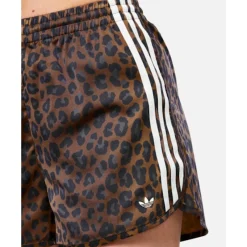 New adidas Originals Womens Leopard Print Shorts Assorted