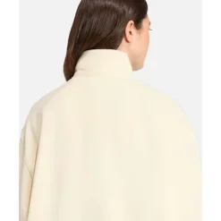 Fashion adidas Originals Womens Linear Half Zip Top Cream