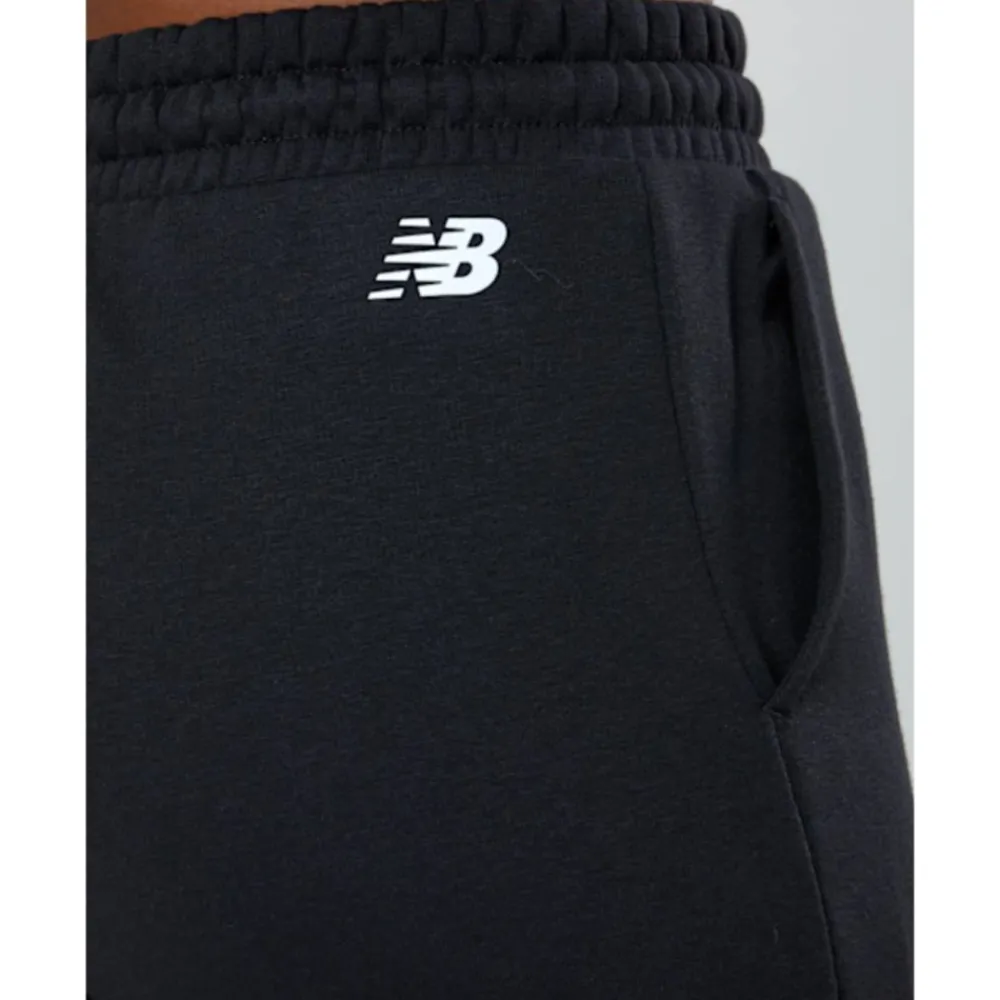 Hot New Balance Womens Linear Heritage Wide Leg Joggers Black