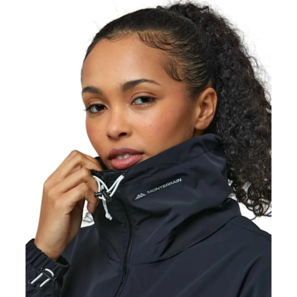 Fashion Monterrain Womens Lotus Light Jacket Black
