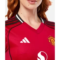 Best adidas Womens Manchester United 25/26 Home Jersey Red