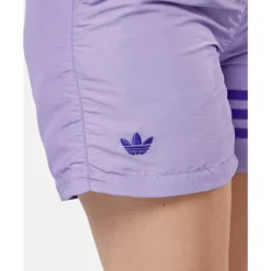 Sale adidas Originals Womens Nue Classics Shorts Purple