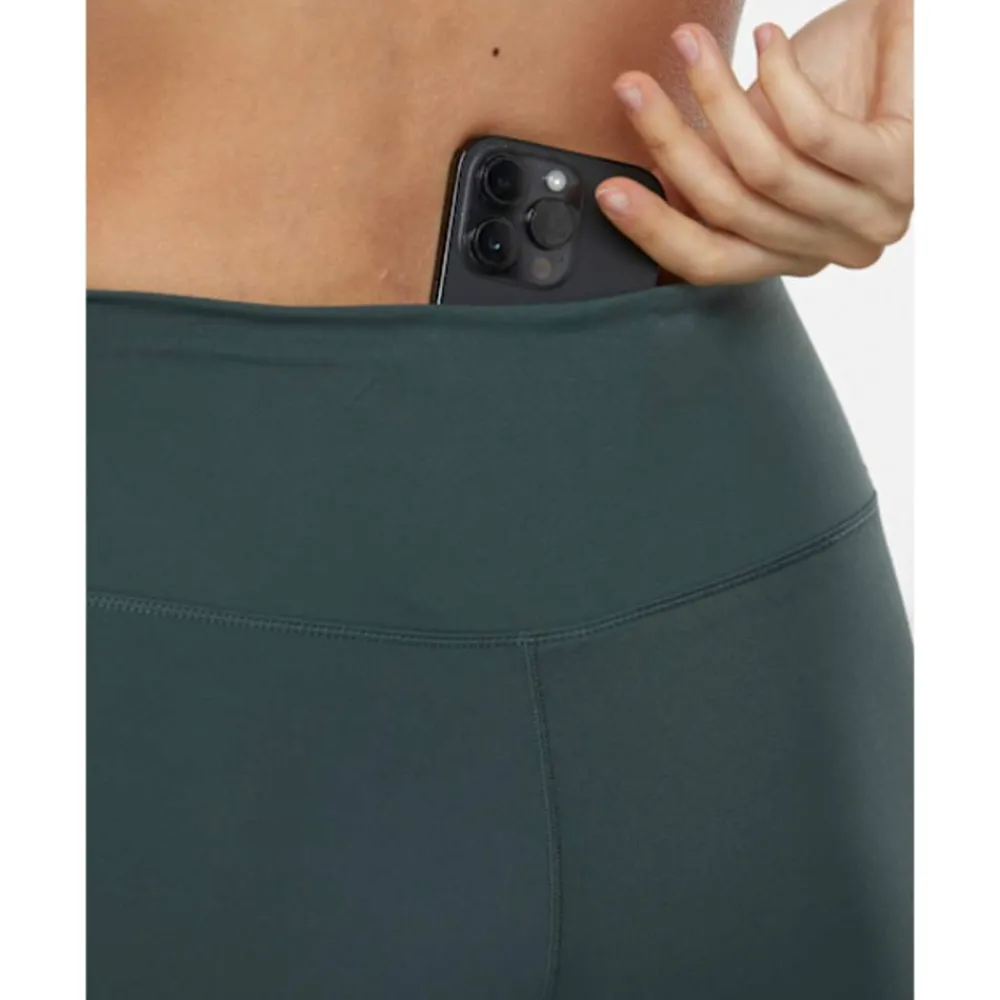 New Nike Womens One 7/8 Leggings Green